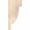Ekena Millwork Alpine Smooth Corbel, Douglas Fir, 5 1/2"W x 10"D x 22"H COR06X10X22ALP00SDF - alternate 2